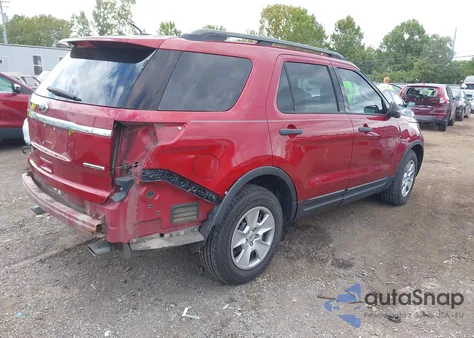 2014 Ford Explorer z USA, uszkodzony, nr VIN 1FM5K7B81EGA48550